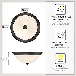 DESIGNERS FOUNTAIN Flush Mount Ceiling