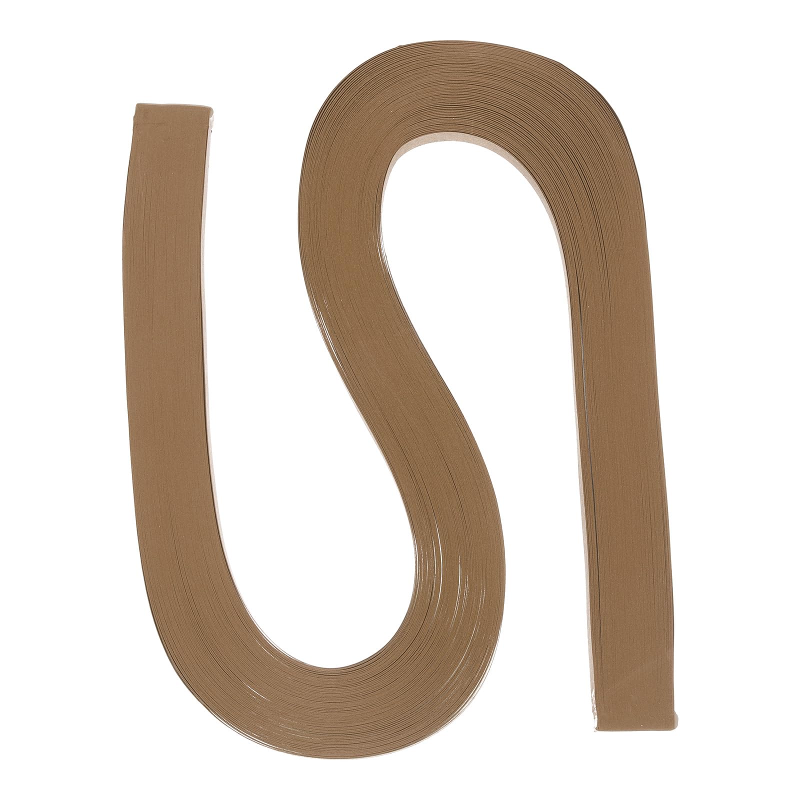 PATIKIL 120pcs Quilling Paper Strips Paper Flowers Quilling Kits 3/8"(10mm) Origami Paper for Adults Beginner Art Craft, 21"(54cm) Dark Brown