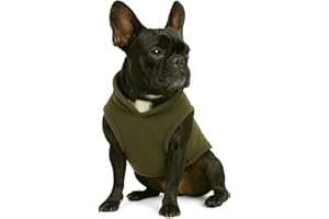 JACKO & CO - Stretchy Fleece Vest Dog Sweater 2.0 with Leash Hole - Soft & Warm Pullover Coat for Small & Medium Dogs, Puppie