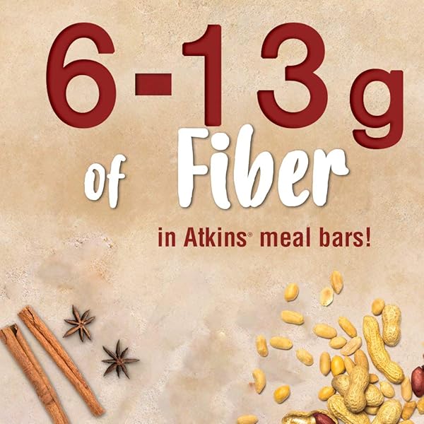 ATKINS BIRTHDAY CAKE PROTEIN MEAL BAR CRISPY & CREAMY WITH REAL ALMOND BUTTER KETO-FRIENDLY (5 BARS)