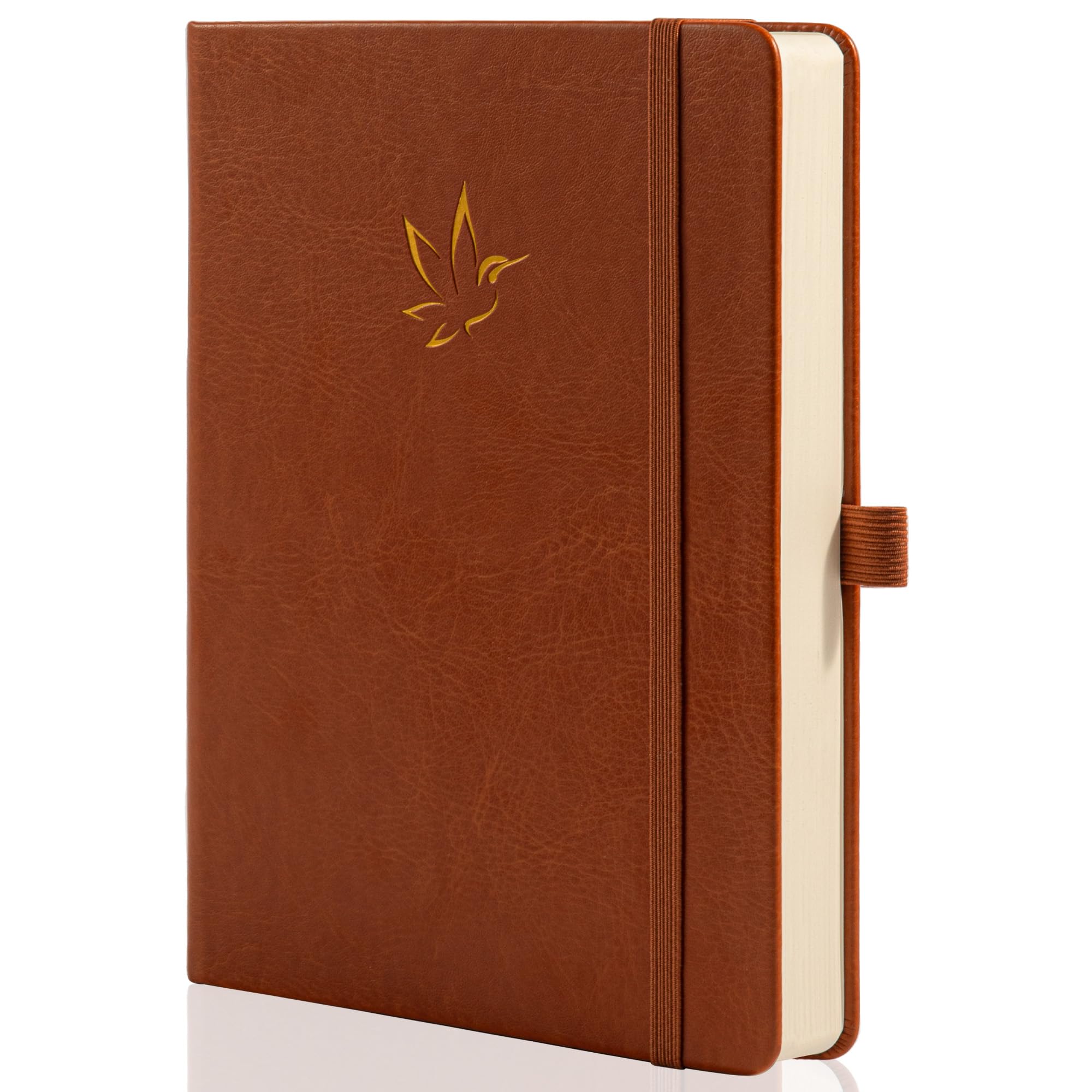 MGGAO Lined Journal Notebook, Journals for Writing, College Ruled With 320 Numbered Pages, Hardcover Notebook for Journaling Writing, 100 GSM Thick Paper, A5 Size for Work Business Study