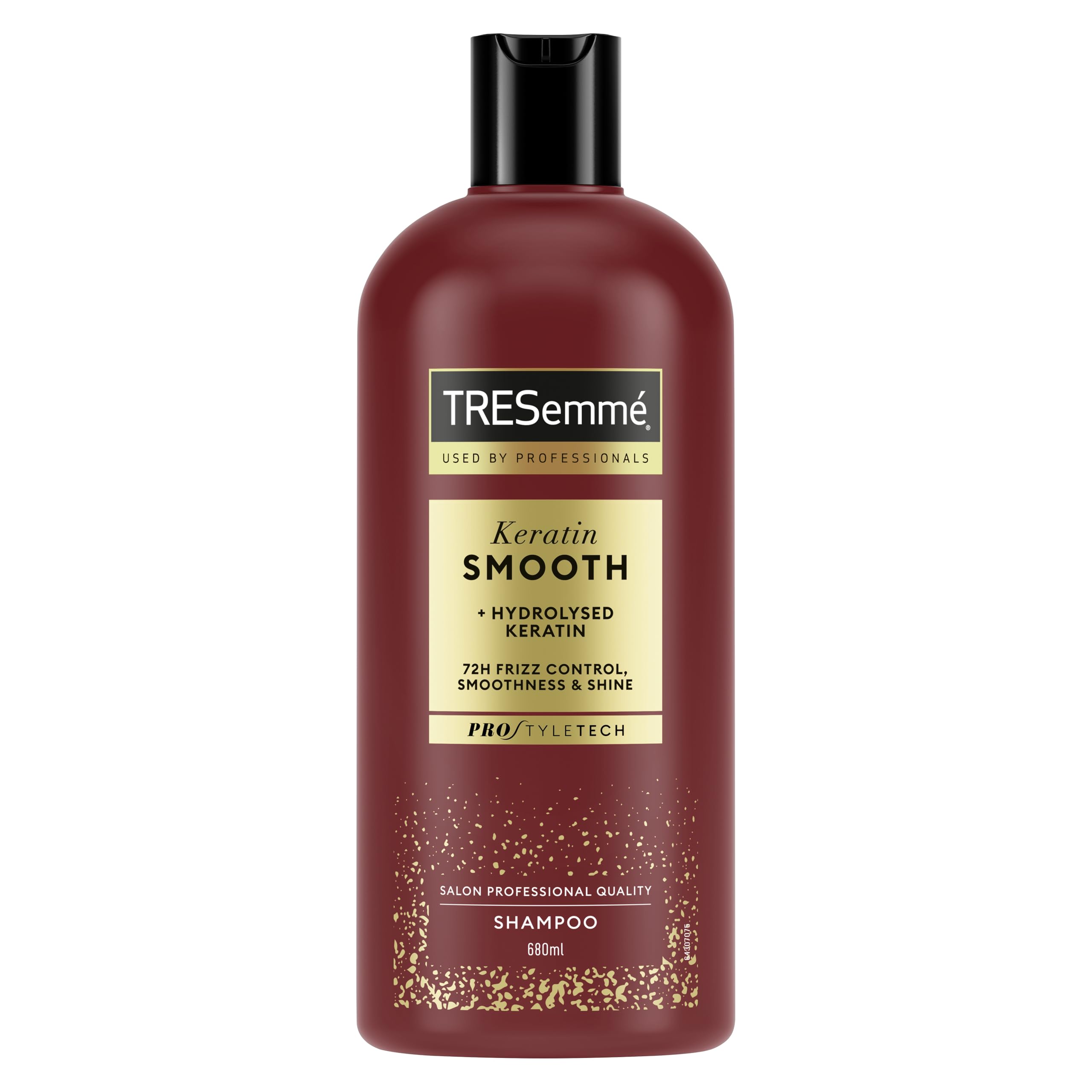 TRESemme Keratin Smooth Shampoo salon professional quality hair care for 72h frizz control, smoothness & shine 680 ml