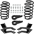 maXpeedingrods 3” Front & 4" Rear Drop Lowering Kit for 2000-2006 GM Tahoe/Suburban/Avalanche Yukon/Yukon XL Escalade w/Torsion Keys Coil Springs