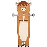 Prewplam Highland Cow Funny Hand Towels- Cute Decorative Hanging Face Towels for Bathroom Kitchen, Soft Absorbent Kitchen Towels,Cow Lovers Decor Housewarming Gifts for Girls Women