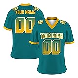 Evcku Custom Football Jersey Personlized