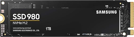 Samsung Memorie MZ-V8V1T0 980 SSD Interno da 1TB, PCIe NVMe M.2