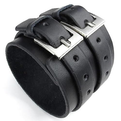 leather bracelets punk cuff bracelet