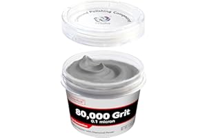 Finisolva 1.76 oz (50g) Diamond Polishing Compound with 30% Concentration of Diamond Powder 80,000 Grit 0.1 Microns Polishing Paste for Marble Glass Metal Rock Jewelry Resin Silver Chrome Gemstone