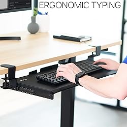 VIVO Large Keyboard Tray Under Desk Pull Out with