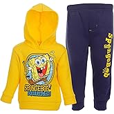 Nickelodeon SpongeBob SquarePants Fleece Pullover Hoodie and Jogger Pants Outfit Set Toddler to Big Kid