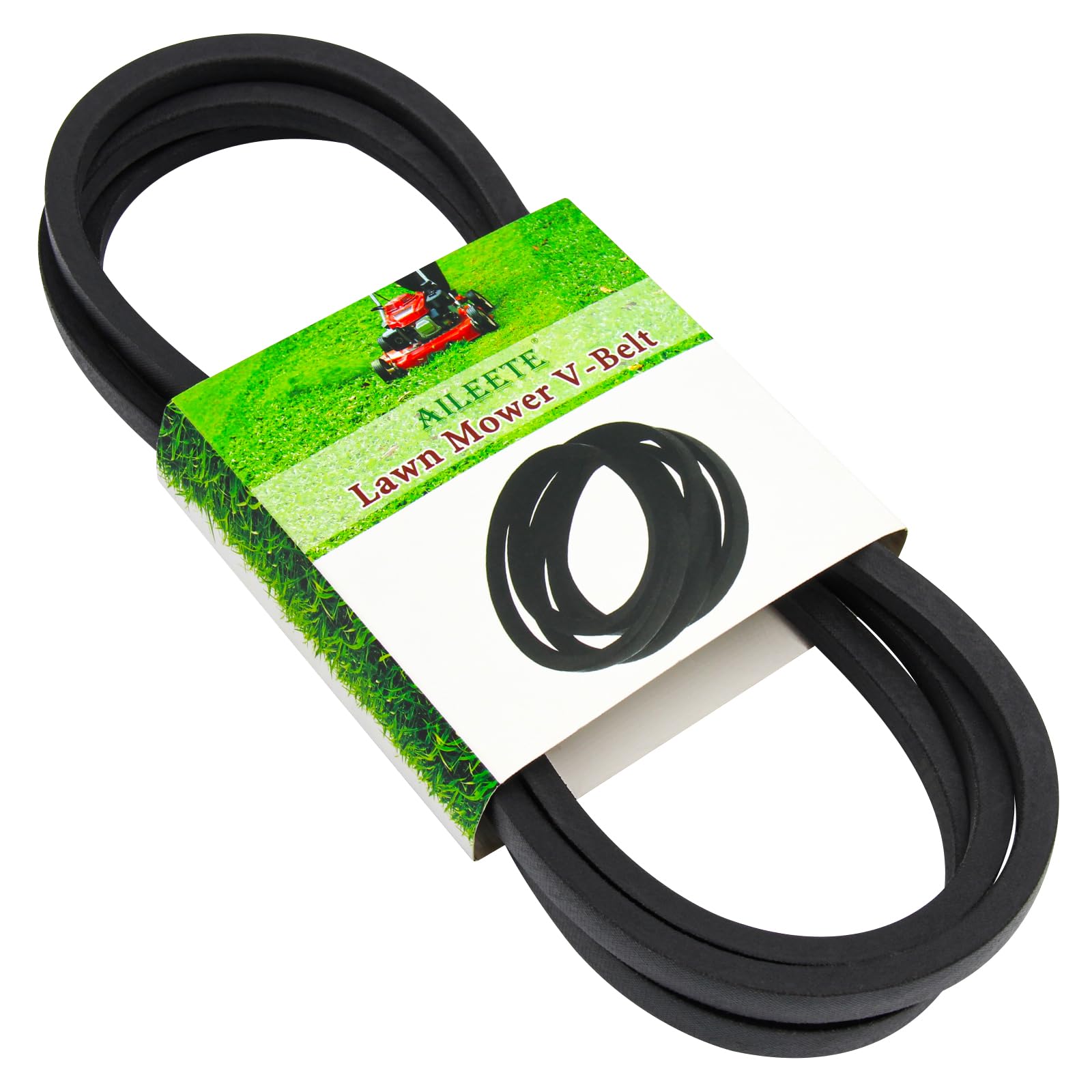 Photo 1 of AILEETE GX20006 UC30568 Drive Belt 1/2" x 89" for John Deere D110, D120, D125, D130, D140, D155, D160, D170, L110, L111, L118, L120, L130 Lawn Tractor Mower with 42'' 48'' Deck, Replaces UC30568 Belt