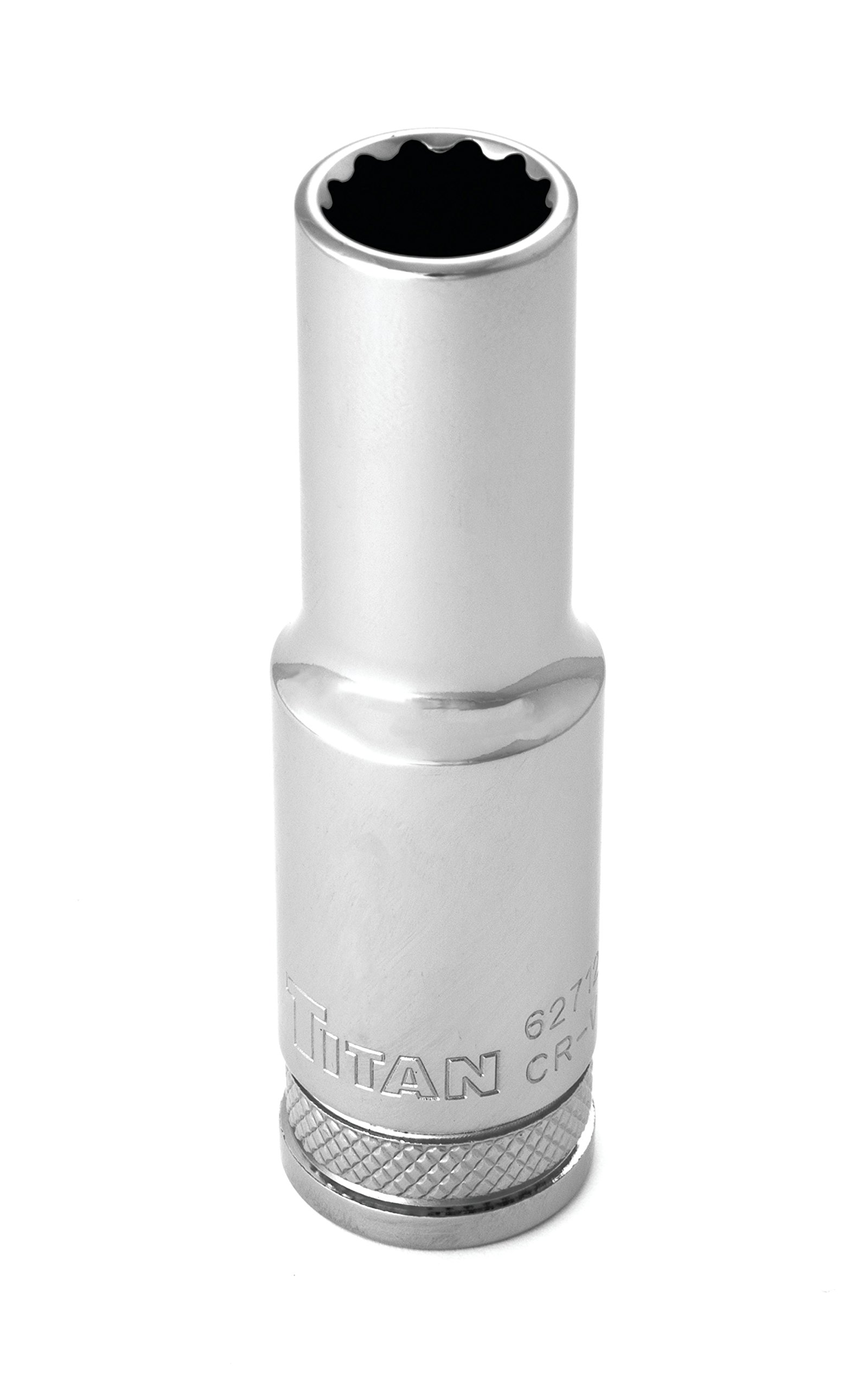 Titan 62712 12mm 1/2" Drive 12 Pt. Deep Socket