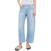 AG Adriano Goldschmied Womens Hattie High Rise Crop Barrel