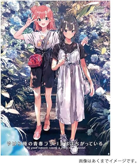 Amazon やはり俺の青春ラブコメはまちがっている俺ガイル B2 タペストリー 紫陽花 雪乃結衣 アイドル 芸能人グッズ 通販