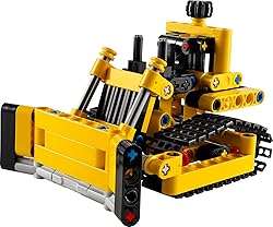 LEGO Technic Heavy-Duty Bulldozer Building