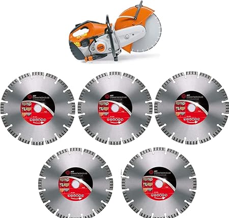 Stihl Ts 700 Motortrenner Avec 5 X Adt Disque Diamant Lames Amazon Fr Bricolage