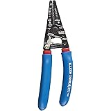 Klein Tools 11057 Wire Cutter / Wire Stripper, Heavy Duty Wire Cutter Stripper for 20-30 AWG Solid Wire and 22-32 AWG Strande