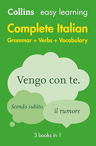 Download Easy Learning Italian Complete Grammar, Verbs and Vocabulary (3 books in 1) (Collins Easy Learning) (Italian Edition) PDF