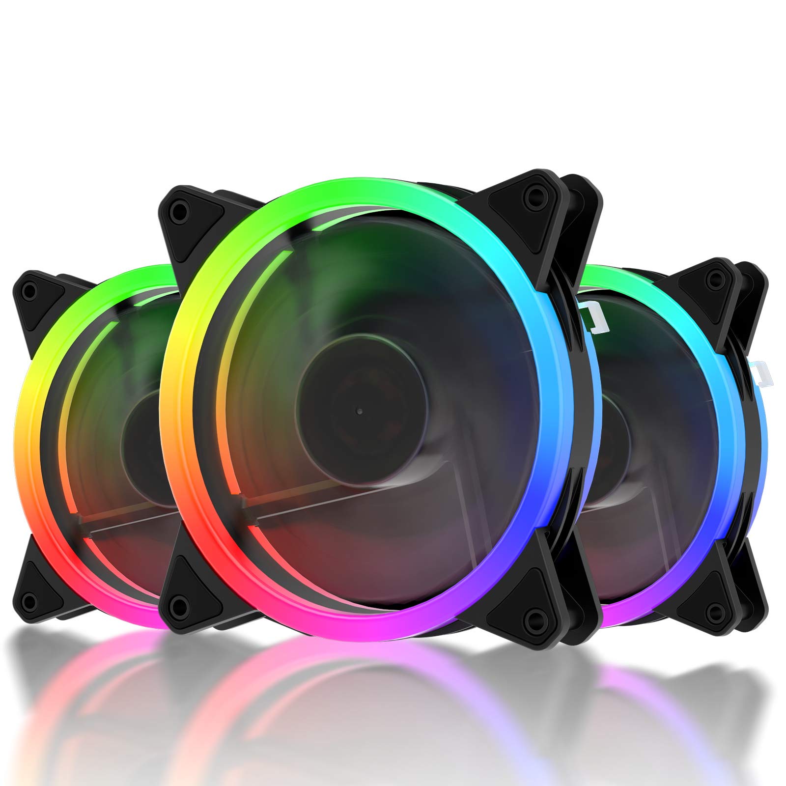 Mua upHere 120mm RGB Case Fan Fan,Quiet Edition High Airflow LED Case