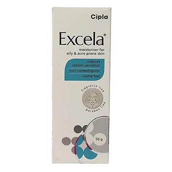 Cipla Excela Moisturiser for Oily & Acne Prone Skin 50g
