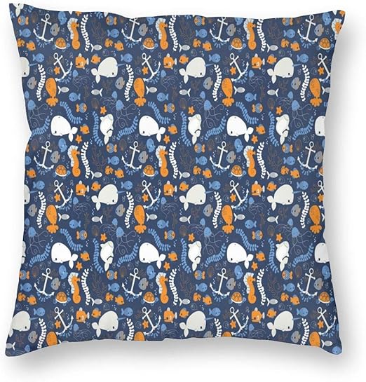 Amazon Com Dertyv Cute Dolphin Unicorn Hippo Tropical Fish