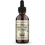 Dr. Mercola Organic Digestive Bitters, 1 Bottle (2 fl oz.), Supports Normal Digestion and Overall Gastrointestinal Health*, N
