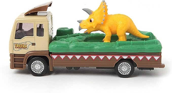 coche con triceratops