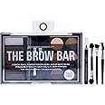 Uncommon Cosmetics The Brow Bar - All-in-One Kit with Variety of Ultra-Pigmented Shades - Eyebrow Gel, Brow Wax and 16 Brow Powders - 21 Pc Gift Set