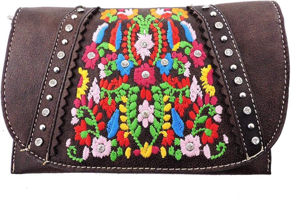 american bling crossbody wallet