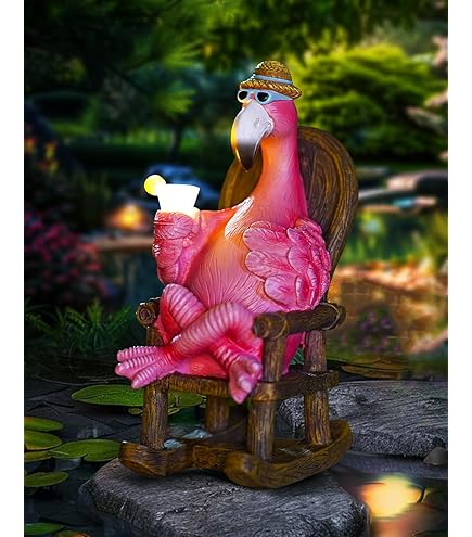 Amazon.com : Fun Express Mini Pink Flamingos Yard Ornaments - Set