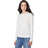 Velvet by Graham & Spencer Women's Gauzy Whisper Classics Longsleeve Tee