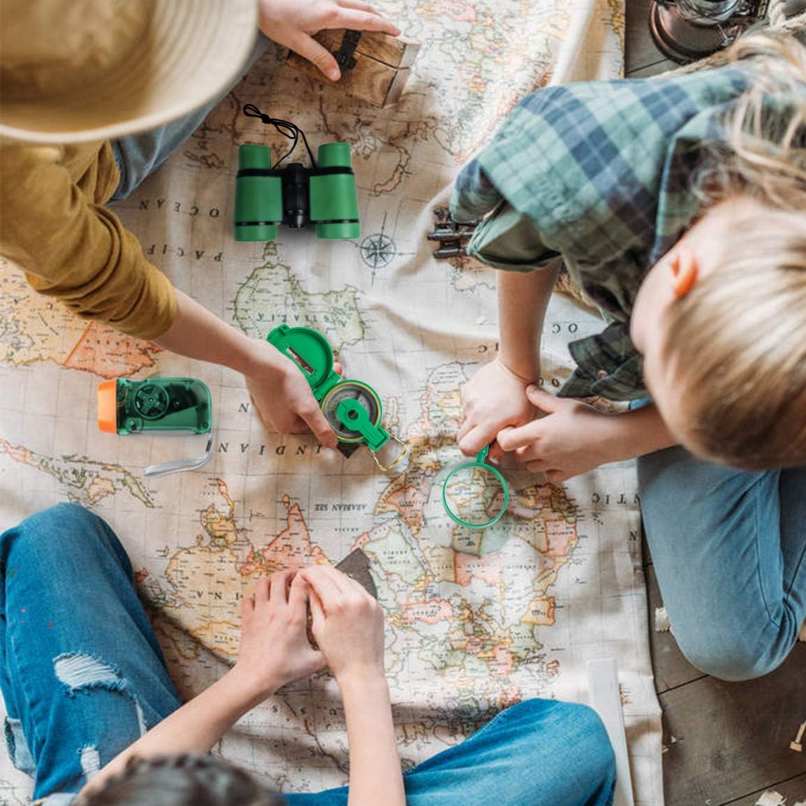 Refasy Adventure Kit Exploration Toys Outdoor Explorer Kit Outdoor Toys