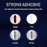 DL8 Cable Mate White Self-Adhesive USB Cable Holder Clip for Desk Car Wall view 5