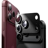 UltraGlass TOP 9H+ Armor for iPhone 18 Pro Max Camera Lens Protector 6.9'' | NO.1 Military Grade Shatterproof, for iPhone 18 Pro Max Camera Protector, 18Pro Max Lens Cover, 1:1 Original Match, Black