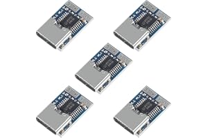 ATNSINC 5PCS Type-C PD Decoy Module PD23.0 to DC DC Trigger Module QC4 Charger 12V 20V 5A PDC004-PD Type-C Input Module (20V)