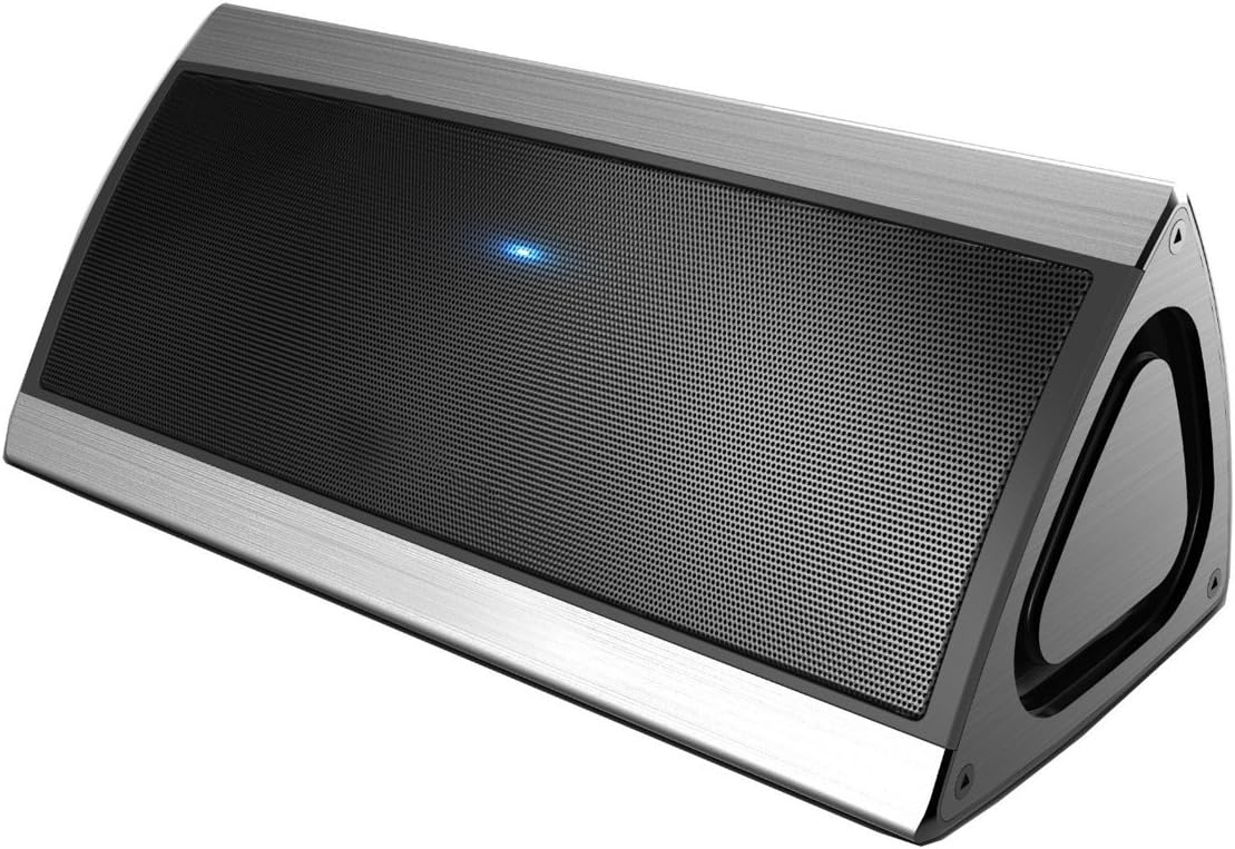 CredDeal 3D HD Bluetooth 4.0 Speaker Rechargeable battery for Wireless Music Streaming and Hands-Free Calling up to 15 hours (Metal Silver)