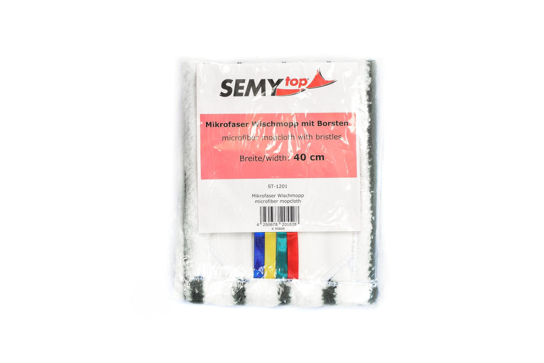 Funny St 1201 Microfibre Mop Head with Bristles, 40 cm