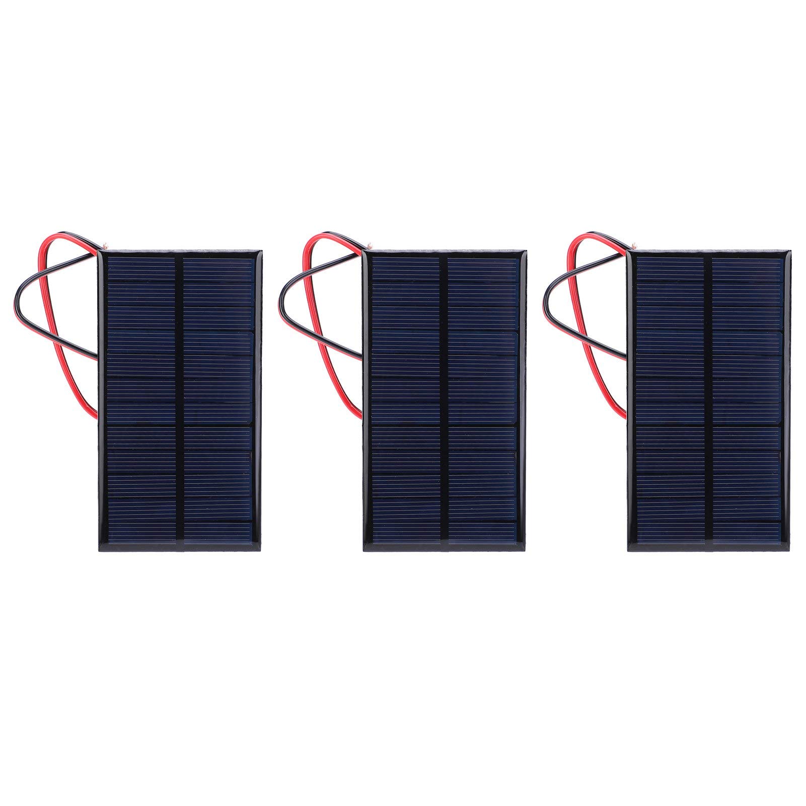 Mini solar panel DC 6V 1W, small solar cell panel micro solar collector ...