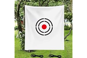 Doubleriver Golf Target Cloth for Net Replacement - Enthusiasts and Professional Golfers Practice Training Aids for Garage/Backyard
