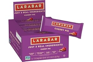 LÄRABAR Larabar Cherry Pie, Gluten Free Vegan Fruit & Nut Bar, 1.7 oz Bars, 16 Ct