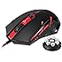Redragon M601 Gaming Mouse wired with red led, 3200 DPI 6 Buttons Ergonomic CENTROPHORUS Gaming Mouse for PC