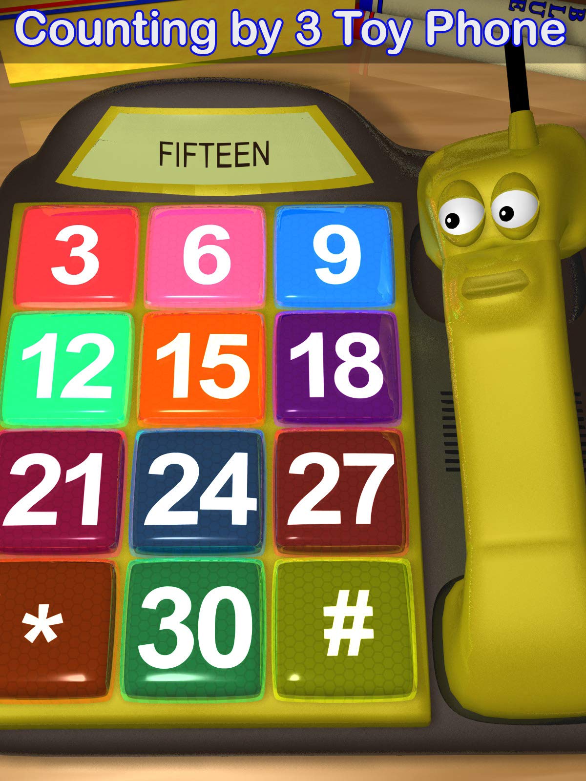 Counting by 3 Toy Phone Matthew Wilcko Movies & TV