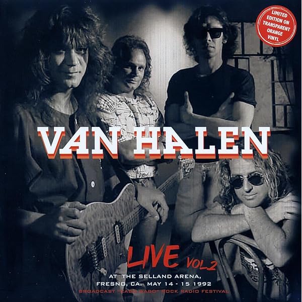 Amazon.com: Van Halen - Live In California 1992 (2 Lp): CDs & Vinyl