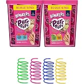 Bonkers Purrpops Freeze-Dried Cat Treats, 2-18 Pack Variety Bundle with Salmon &amp; Tuna, Catnip &amp; Chicken Flavors, Plus 4 Cat Spring Toys