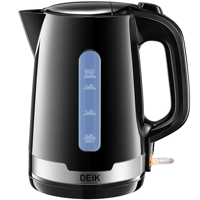 Deik Electric Kettle BPA Free, Fast Boiling Tea Kettle, Cordless Water