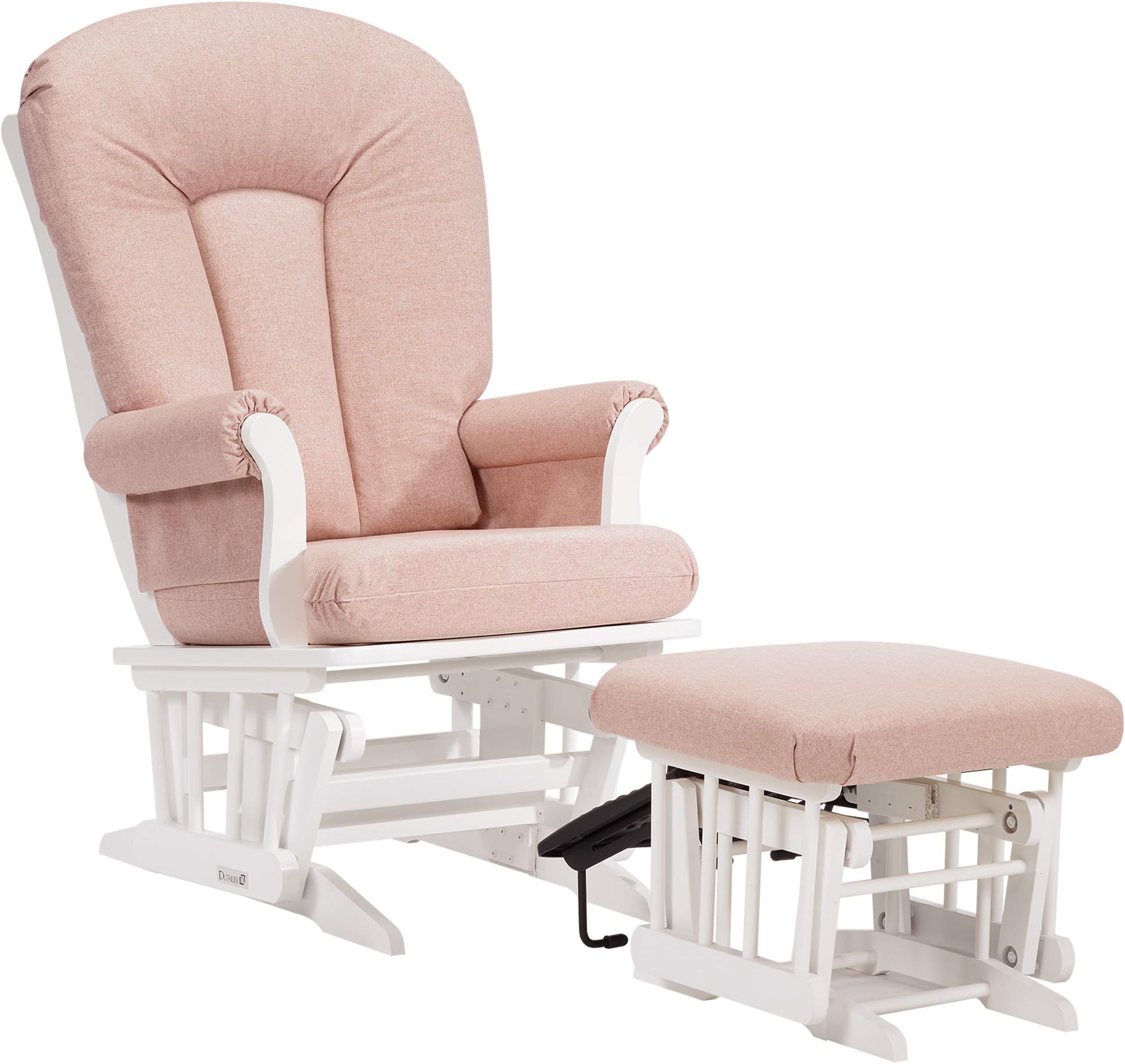 Dutailier Alice 0365 Glider Chair with Nursing Ottoman