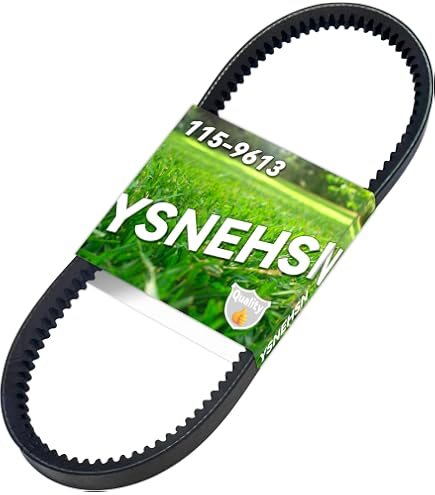 Amazon.com : Lawn Mower Cogged Drive V Belt 1/2