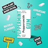 Peppersmith British Peppermint Chewing Gum 100% Xylitol Vegan 12x15g view 3