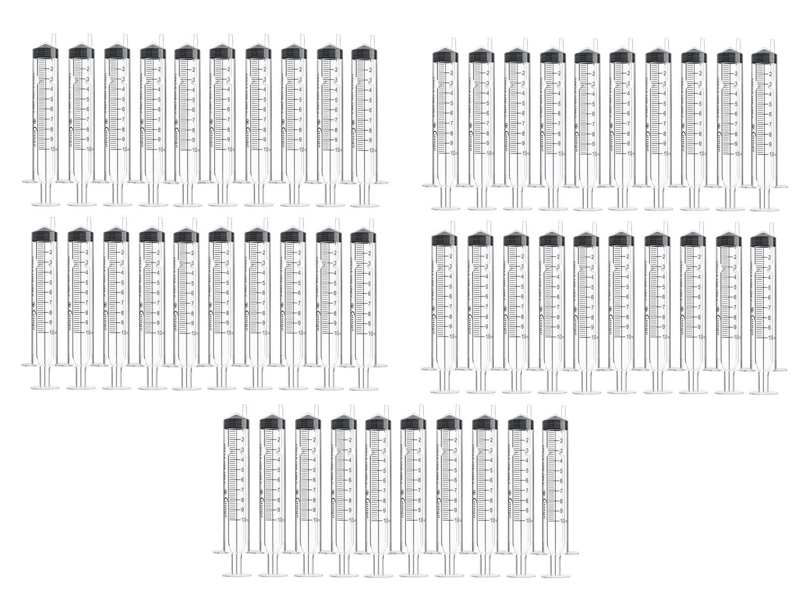 Ciringe 10 ml Syringe - Pack of 50 — image 1