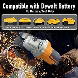 Cordless Angle Grinder for Dewalt 20V